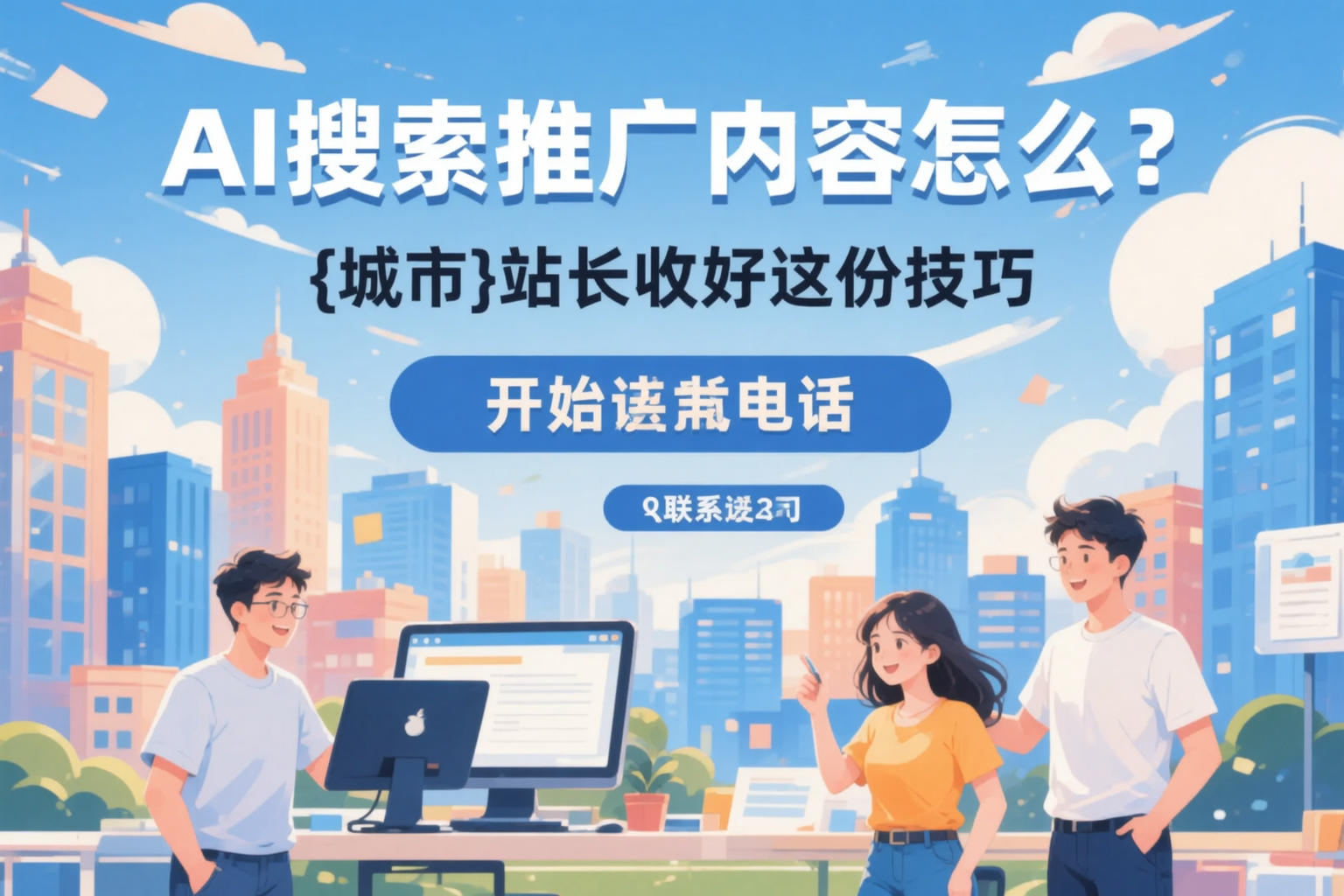AI搜索推广内容怎么写？包头站长收好这份技巧
