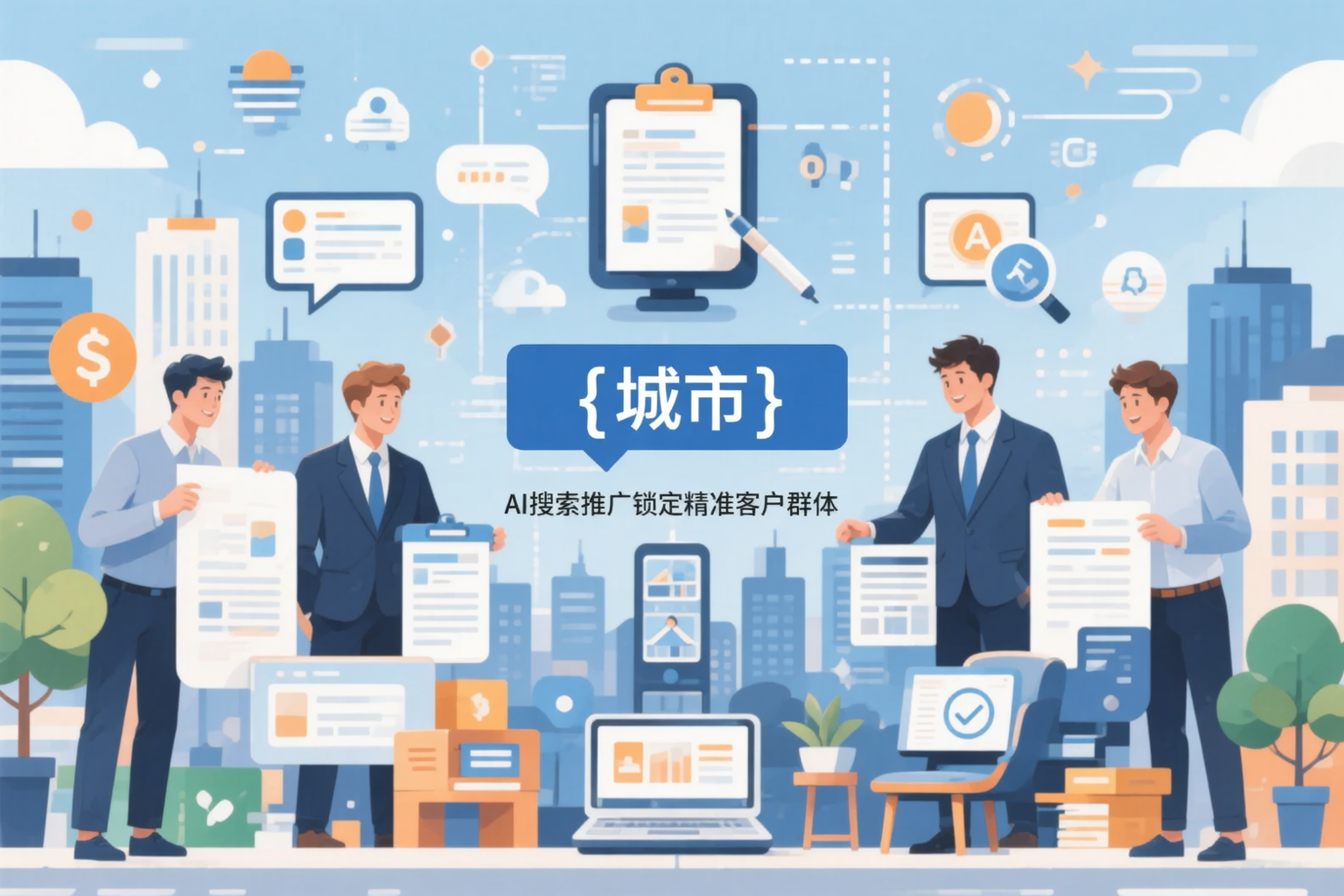 包头公司如何用AI搜索推广锁定精准客户群体
