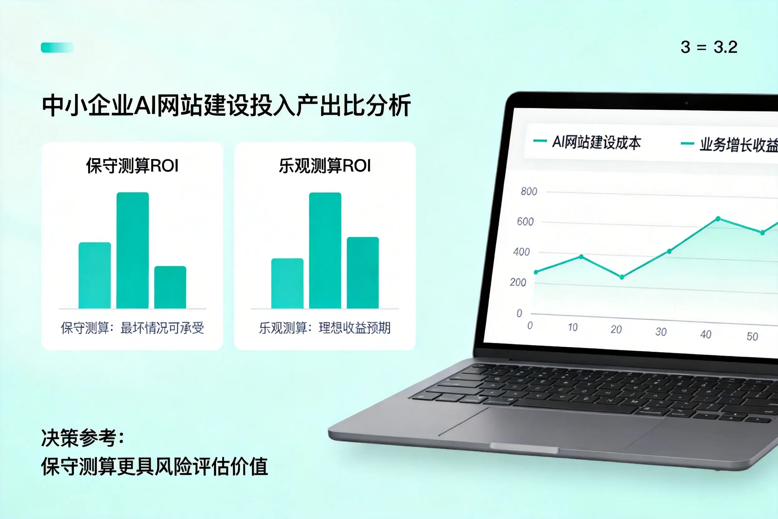 包头中小企业AI网站建设投入产出比怎么算？先看这份分析