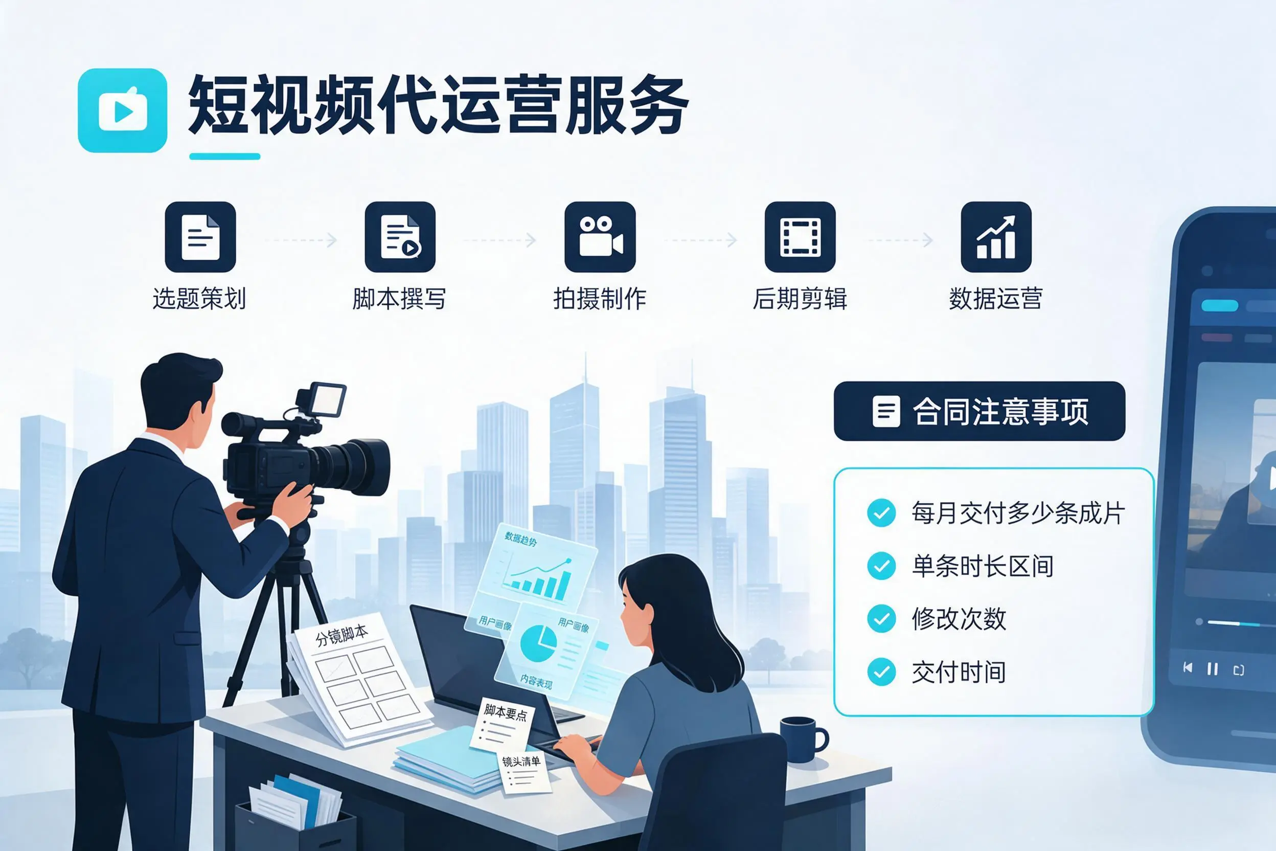 短视频代运营包含哪些服务？包头企业常见问题科普