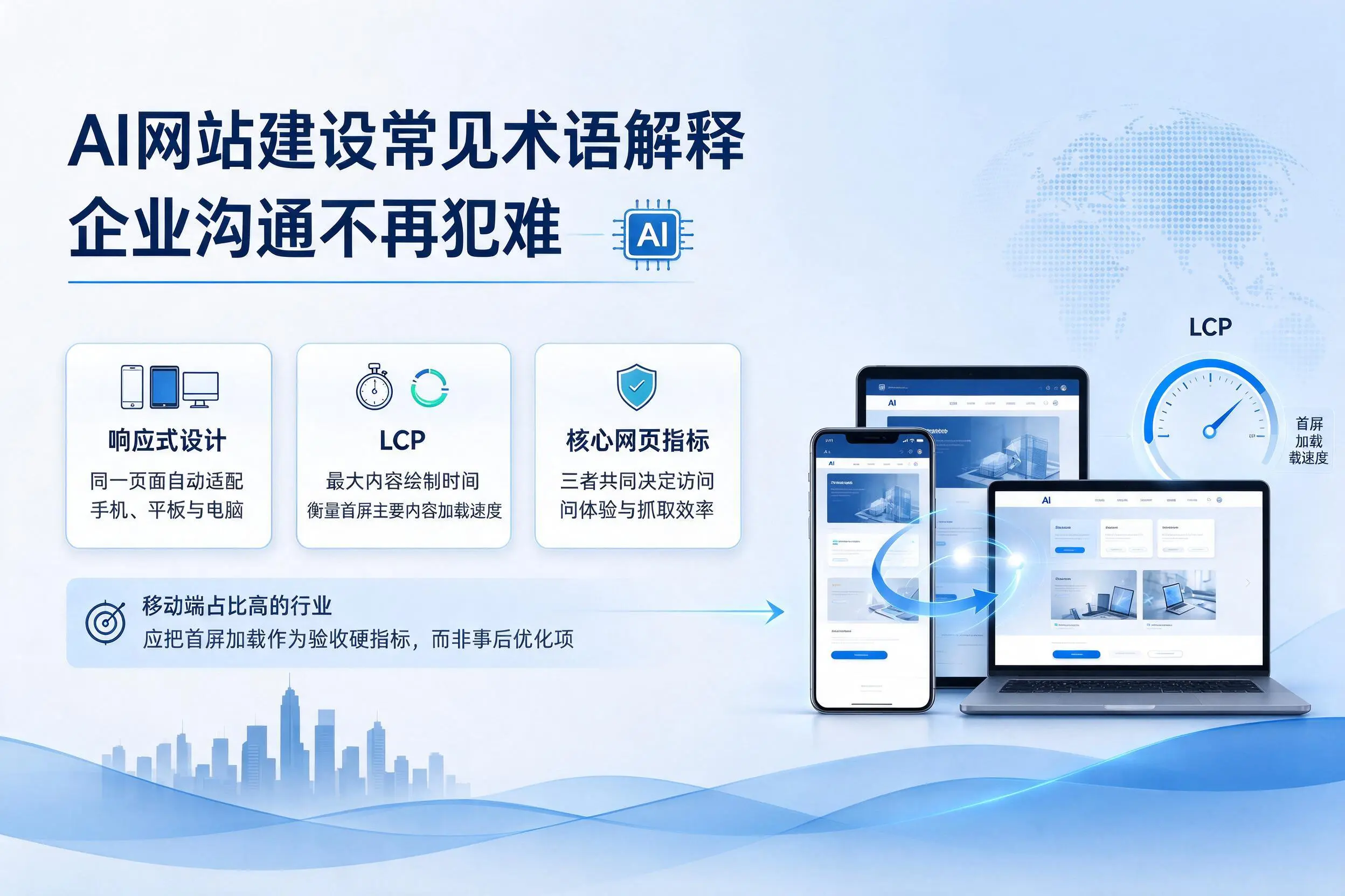 AI网站建设常见术语解释，包头企业沟通不再犯难