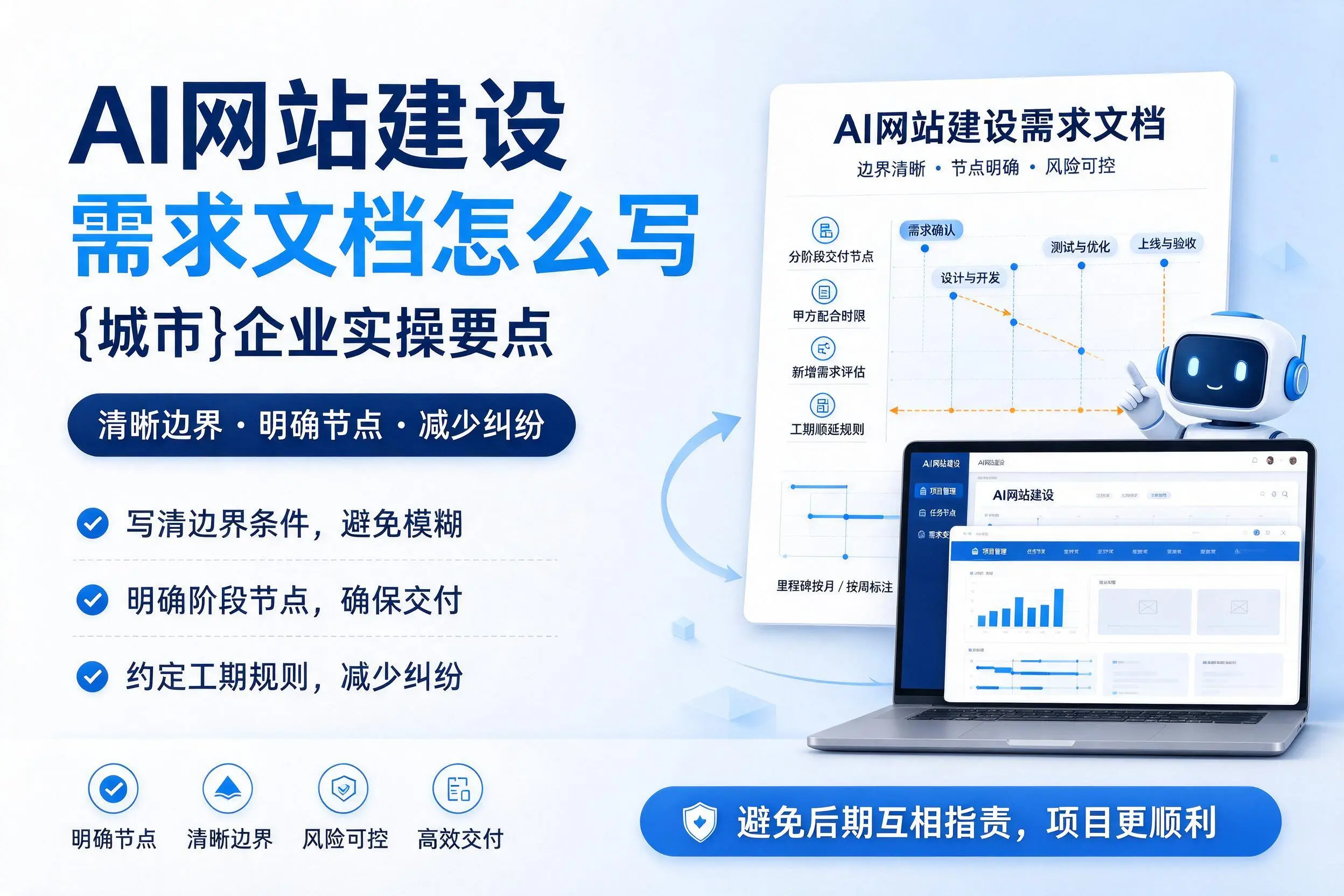 AI网站建设需求文档怎么写,包头企业实操要点